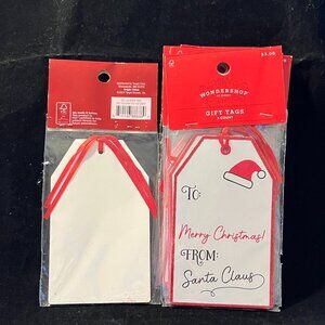 Wondershop Christmas Tags NWT 7 packs